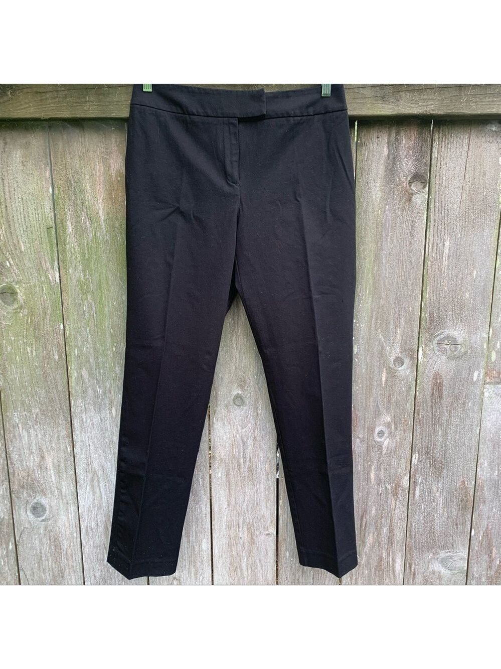 Kenneth Cole Black Cotton Pants